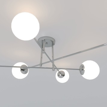 Светильник потолочный Eurosvet Netz Smart 30181/6 Chrome-3