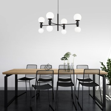 Люстра Eurosvet Bubble Smart 30182/8 Black-1