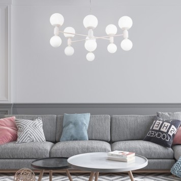 Люстра Eurosvet Bubble 30182 White-1