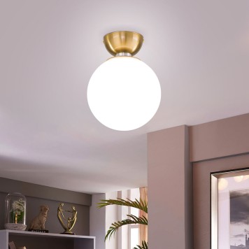 Светильник настенно-потолочный Eurosvet Bubble 30197/1 Brass-1
