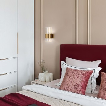 Бра Eurosvet Watford 40021/1 LED Brass Clear-1