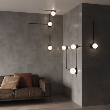 Бра Eurosvet Fredo 40033/1 Black Pearl-1