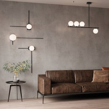 Бра Eurosvet Fredo 40033/1 Black Pearl-3