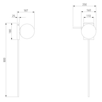 Бра Eurosvet Fredo 40033/1 Brass-3