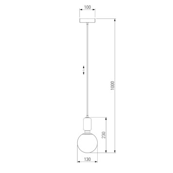 Люстра Eurosvet Bubble 50151/1 Black-2