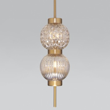 Люстра Eurosvet Plaza 50186/2 Brass-2