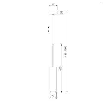Люстра Eurosvet Dante 50203/1 LED White-3