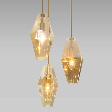 Люстра Eurosvet Prism 50236/3 Brass-3