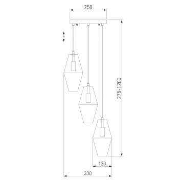 Люстра Eurosvet Prism 50236/3 Chrome-3