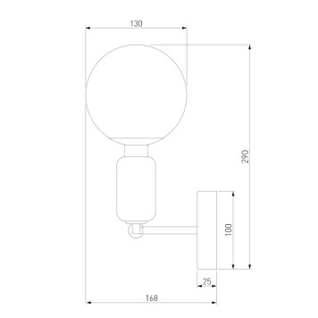 Бра Eurosvet Bubble 50251/1 White-3
