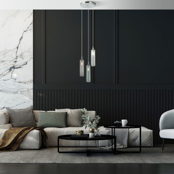 Люстра Eurosvet Siesta Smart 50252/3 Chrome-1