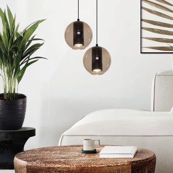 Люстра Eurosvet Cobble 50258/1 LED Beige-1