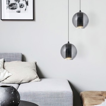 Люстра Eurosvet Cobble 50258/1 LED Smoky-1