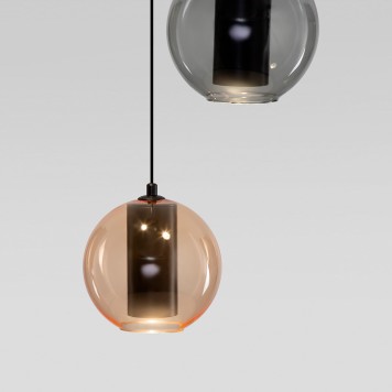 Люстра Eurosvet Cobble 50258/3 LED Smoky/Beige/Chocolate-3