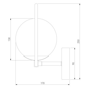 Бра Eurosvet Ringo 50289 Chrome-4