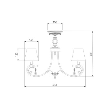 Светильник потолочный Eurosvet Incanto 60069/5-7