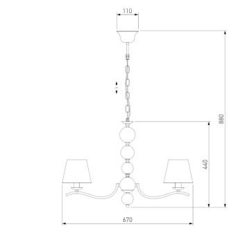 Люстра Eurosvet Sortino 60097/5 Chrome-3