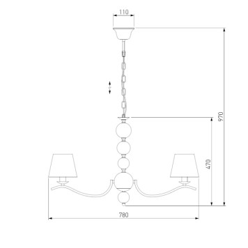 Люстра Eurosvet Sortino 60097/8 Chrome-1