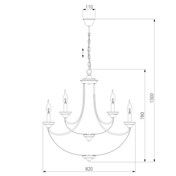 Люстра Eurosvet Lazzaro 60098/9 Chrome-1
