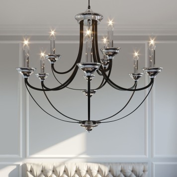 Люстра Eurosvet Lazzaro 60098/9 Chrome-4