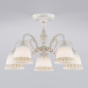 Светильник потолочный Eurosvet Campina 60107/5 White Gold