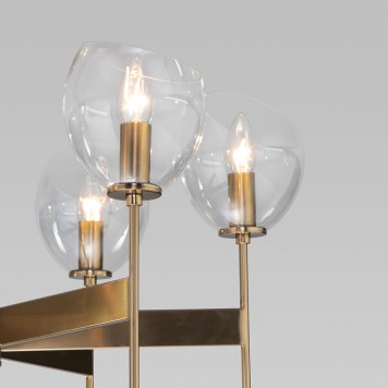 Светильник потолочный Eurosvet Smart Arrista 60130/6 Brass-2