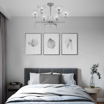 Светильник потолочный Eurosvet Smart Arrista 60130/6 Chrome-1