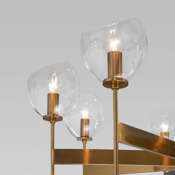 Светильник потолочный Eurosvet Arrista Smart 60130/8 Brass-2