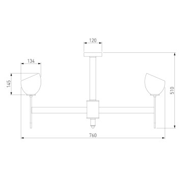 Светильник потолочный Eurosvet Arrista Smart 60130/8 Chrome-3