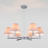 Люстра Eurosvet Peony 60136/6 Chrome/Gray