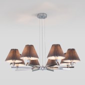 Люстра Eurosvet Peony 60136/8 Chrome/Graphite