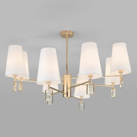 Светильник потолочный Eurosvet Milazzo 60137/8 Gold