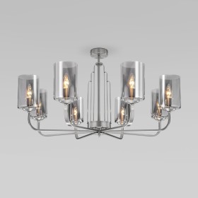 Светильник потолочный Eurosvet Defi 60138/8 Satin Nickel