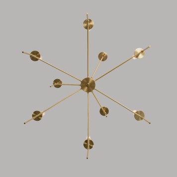 Люстра Eurosvet Anders Smart 60142/9 Brass-3