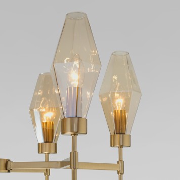 Светильник потолочный Eurosvet Prism 60143/6 Brass-2