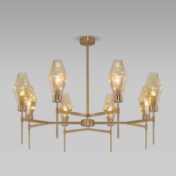 Светильник потолочный Eurosvet Prism 60143/8 Brass