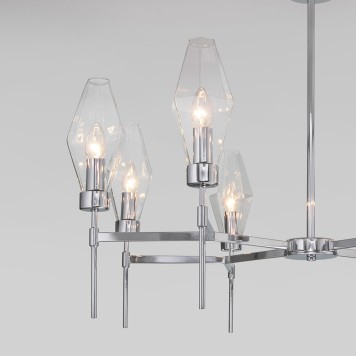 Светильник потолочный Eurosvet Prism 60143/8 Chrome-1