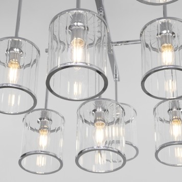 Люстра Eurosvet Inari Smart 60144/10 Chrome-3