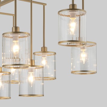 Люстра Eurosvet Inari Smart 60144/10 Gold-4