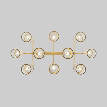 Люстра Eurosvet Inari Smart 60144/10 Gold-5