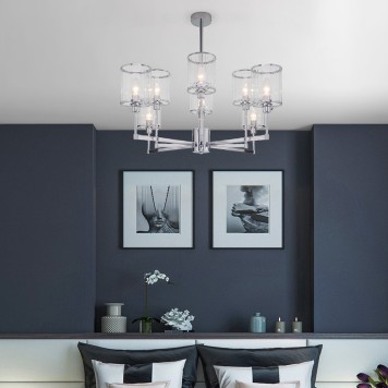 Светильник потолочный Eurosvet Inari Smart 60144/8 Chrome-1