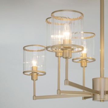 Светильник потолочный Eurosvet Inari Smart 60144/8 Gold-1