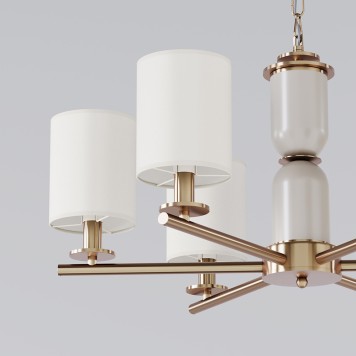 Люстра Eurosvet Caprera Smart 60146/6 Brass-2