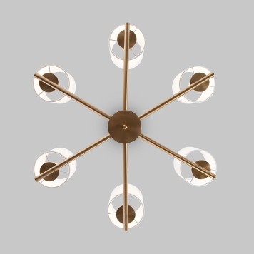 Люстра Eurosvet Caprera Smart 60146/6 Brass-3