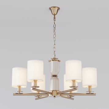 Люстра Eurosvet Caprera Smart 60146/6 Brass