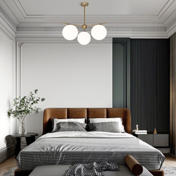 Светильник потолочный Eurosvet Marbella 60147/3 Brass-1