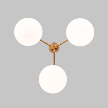 Светильник потолочный Eurosvet Marbella 60147/3 Brass-4