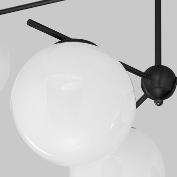 Светильник потолочный Eurosvet Marbella Smart 60147/6 Black-2