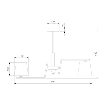 Светильник потолочный Eurosvet Ozark Smart 60149/8-4