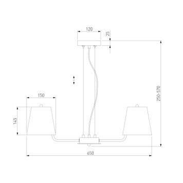 Люстра Eurosvet Amaretto 60155/3-3